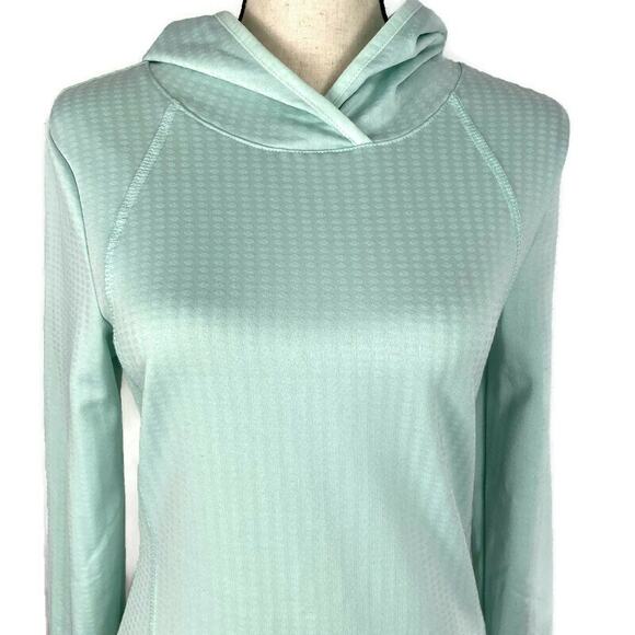 Jockey Flash Insulator Pullover Hoodie Mint Green Lightweight Womens Size Small - Picture 3 of 11